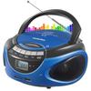 Gelielim Portable CD Player with AMFM Radio, CDSDUSBMP3AUX, Built-in Stereo Speakers, LCD Display, Boombox Music Playback, Outlet and Powered, 3.5mm