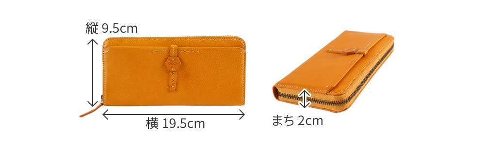 DAKOTA Long Wallet Round Zipper Brown Women's DA-30774-40