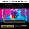 Iris Ohyama Mobile Monitor Inch FHD 1080p Lightweight Mini HDMI USB 15.6 Type-C Non-Glare ILD-A16262KS-B