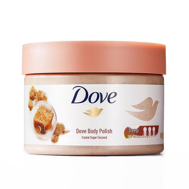 DOVE Набор из 3 предметов: Пена для душа и скраб для тела