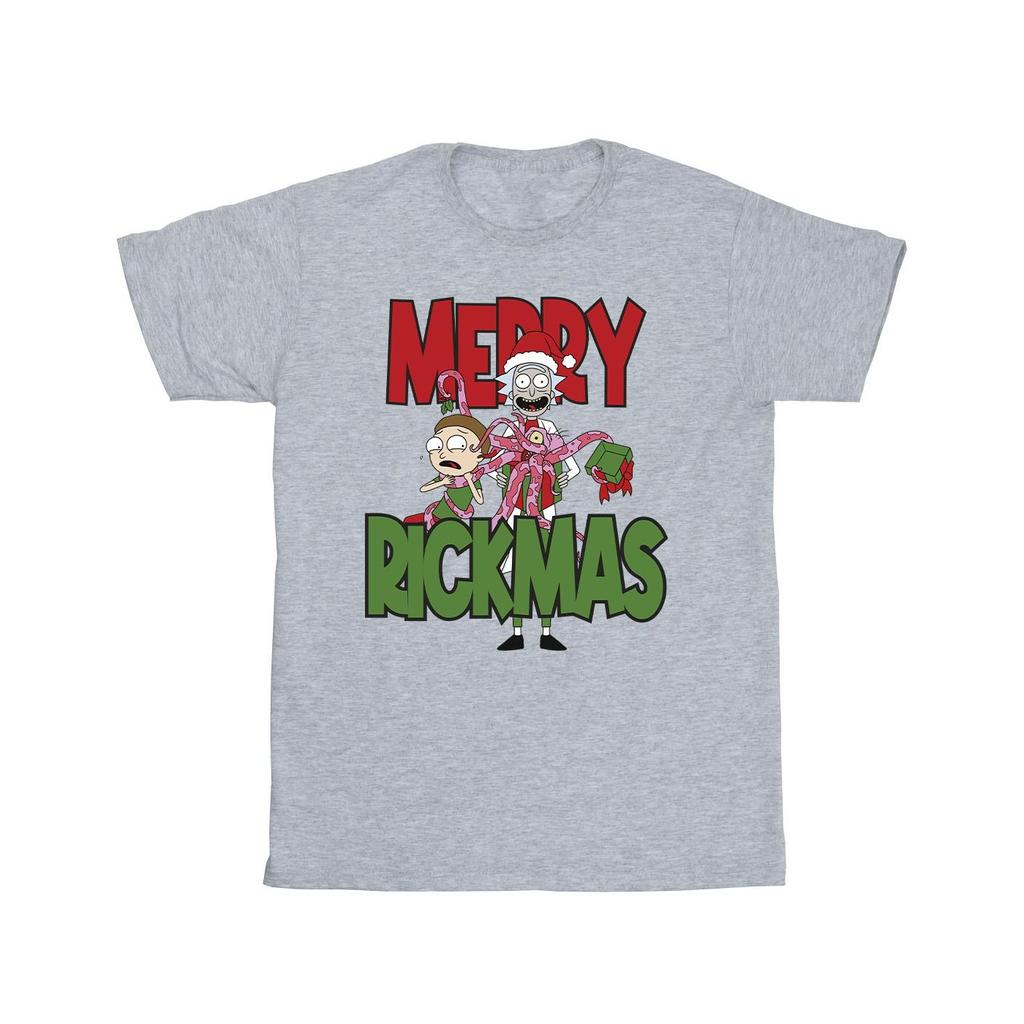 Rick And Morty Mens Merry Rickmas T-Shirt