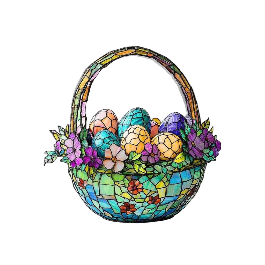 2D Easter Egg Acrylic Flat Printing, Suitable For Home Wall Decoration, Hanging And Hanging