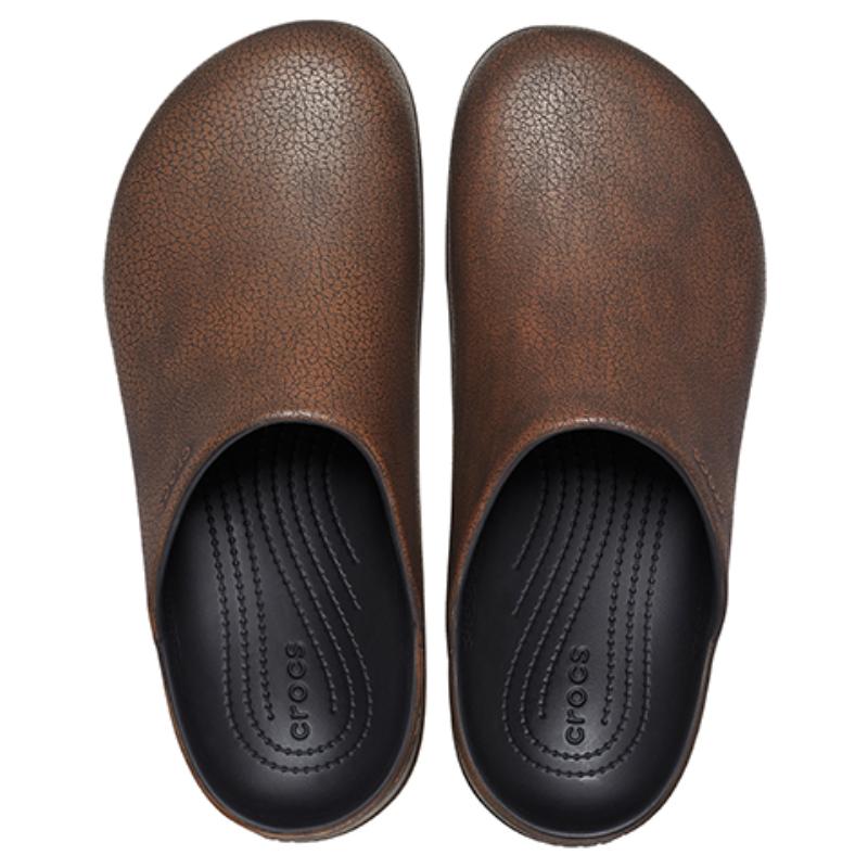 Crocs Мягкий Туман Каштан Классические Сабо Унисекс Мокко Коричневый