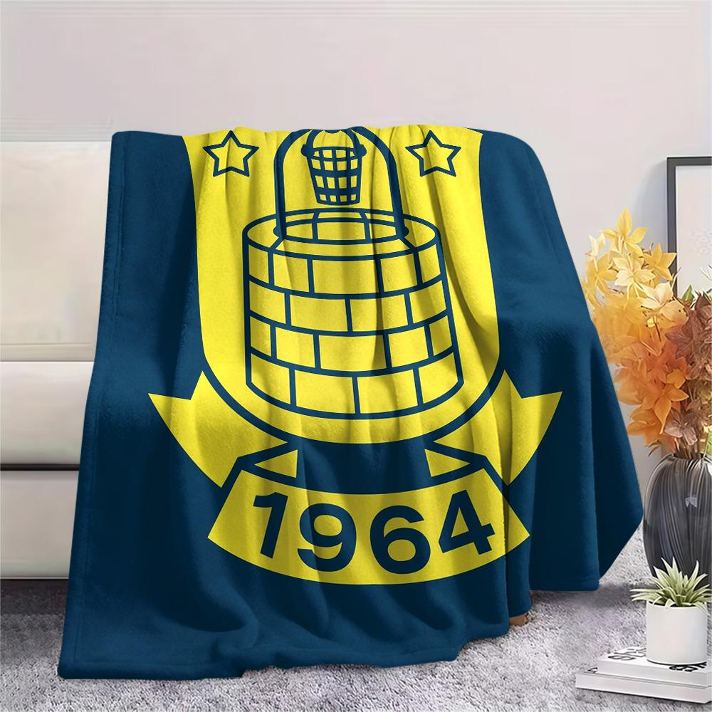 Племенной плед Brøndby IF, Высокое качество, Удобный для всех сезонов, Декор для дома, Тепло и уют