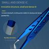 Набор из 2 шт. пинцетов из нержавеющей стали с отличным дизайном теплоотвода для ремонта электроники и точных инженерных задач