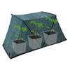 Plant Protection Cover Foldable Plant Shade Tent with Stakes Uv Resistant Sunblock Shade Cloth for Raised Garden Bed