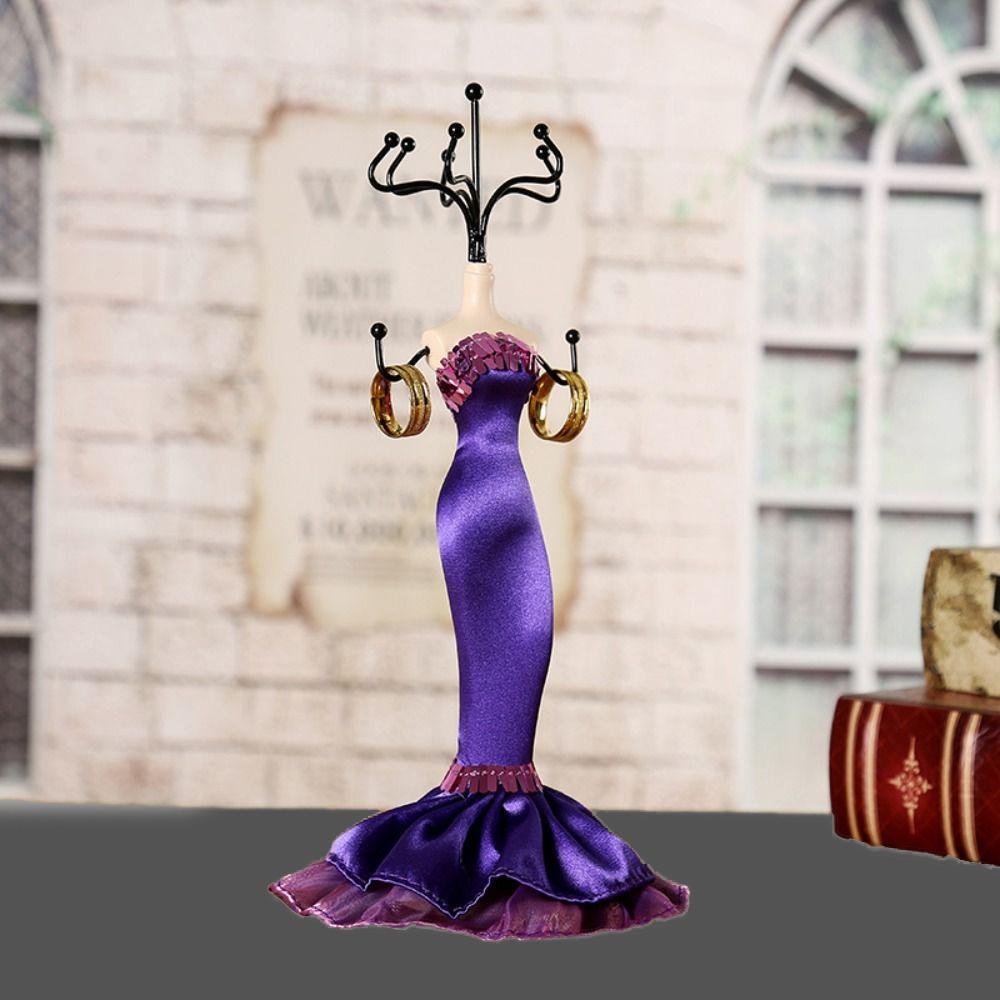 Princess Evening Gown Jewelry Display Rack Organizer Rack Jewelry Rack Stand Display Jewelry Store
