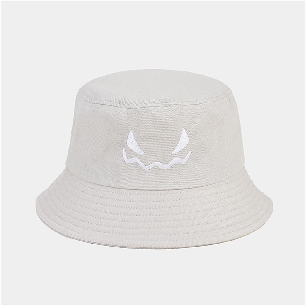 Шляпы на Хэллоуин для мужчин и женщин, вышитые двухсторонние панамы, шляпы от солнца