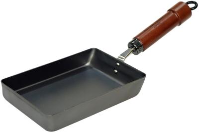 Сковорода River Light Kiwami Iron Tamagoyaki Нитридирование IH Ржавчина Сделано в Японии K1613 Сковорода, Маленькая, Нитрид, Обработка, Совместимая, Устойчивая,