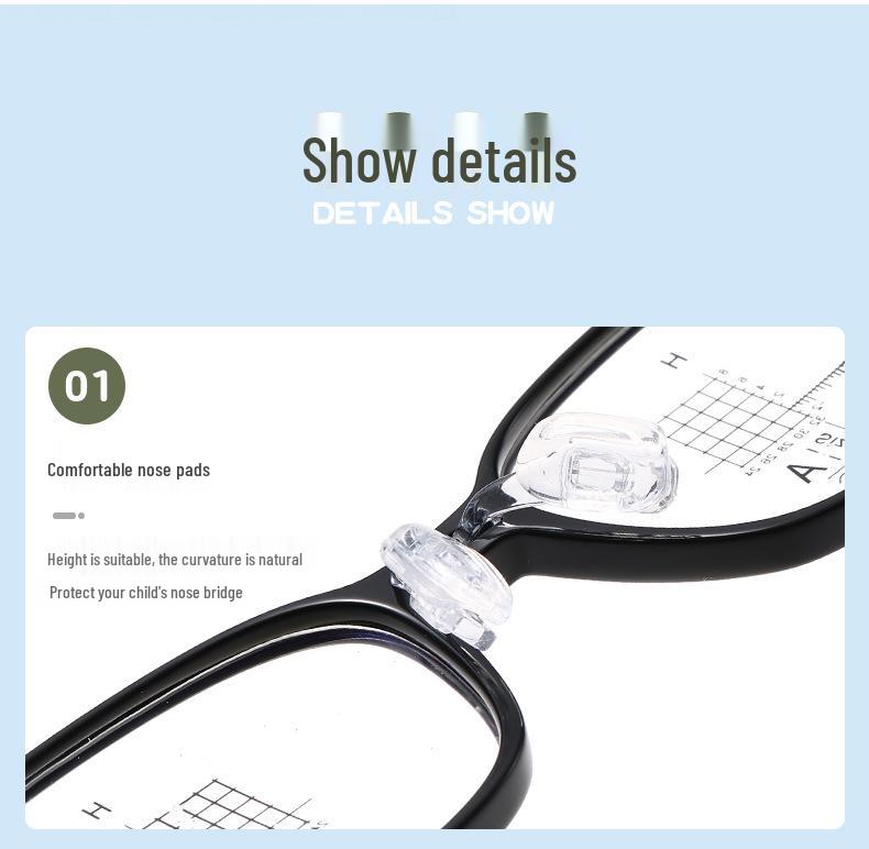 Ультралегкая ударопрочная силиконовая оправа со линзами с контролем дефокуса для детской миопии