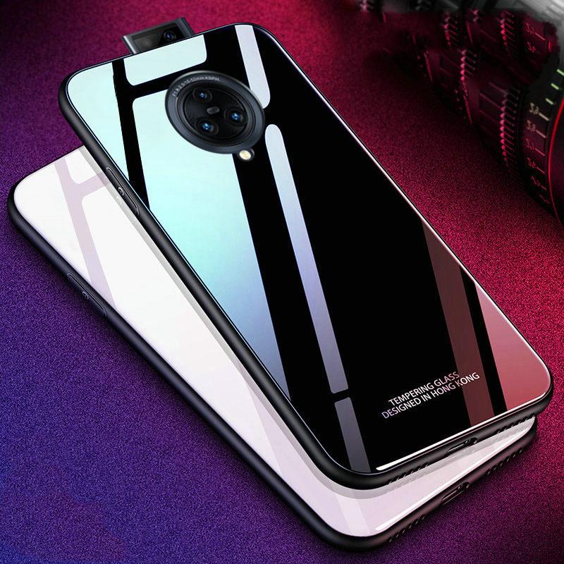 Для Xiaomi POCO M4 Pro X3 NFC F3 M3 Чехол Закаленное Стекло Магнитное Кольцо Держатель Задняя Крышка для Redmi Note 11 Pro 10 Pro Max 9C K40