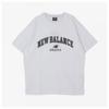 New Balance Футболка Lqj Nbnefco213 10 Uni Essential Arch Logo Футболка с коротким рукавом Sem