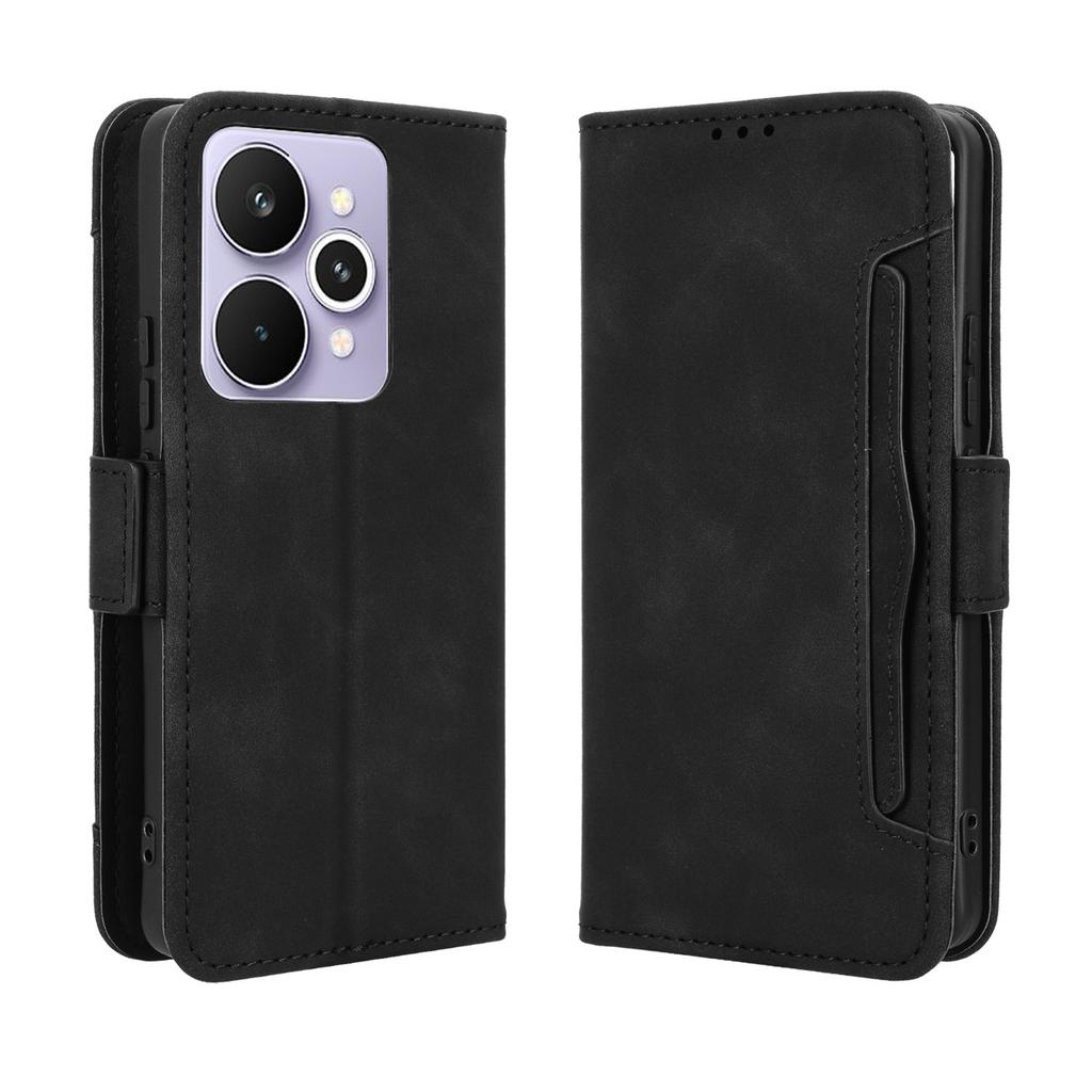 Для Realme 15 5G/Realme 15 Pro 5G Кожаный чехол Обложка-кошелек для телефона с несколькими отделениями для карт