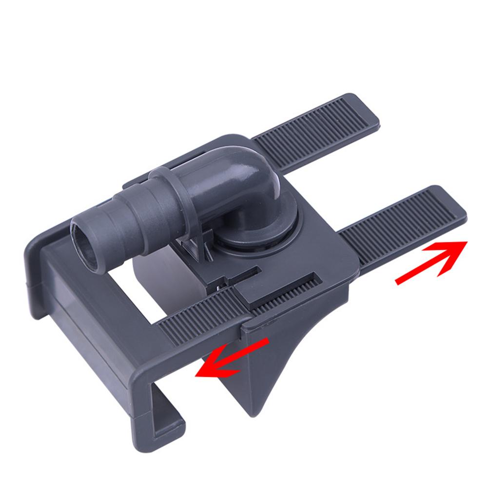 Aquarium Water Pipe Connector Fishbowl Inflow Outflow Stretchable Water Pipe Fixing Clip Mount Holder Aquarium Accessories