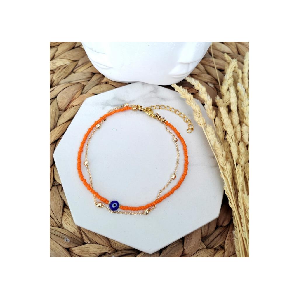 Женский Глаз Бисером Шар Красный Осень Красный Автор