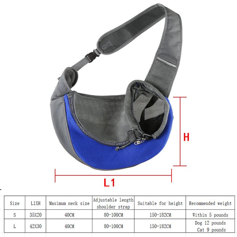 Сумка через плечо для домашних животных 1 шт., для кошек и собак, дышащая, складная, портативная, нагрудная сумка на плечо, сумка-тоут на плечо, сумка для прогулок, товары для животных