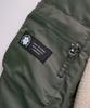 Coralian Fleece Goose Down Bomber Jacket