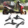 1 Pair Electric Bike Aluminum Alloy Outage Brakes Lever Grip Handle Bar Accessory Black