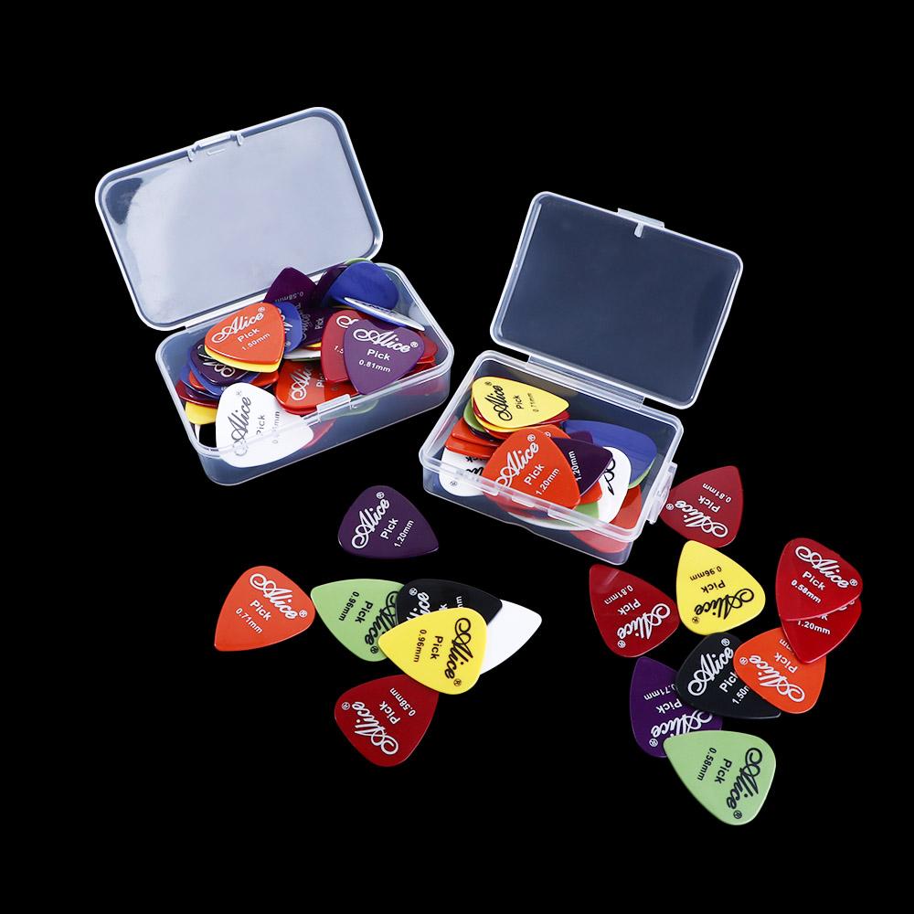 Light Weight Multiple Color Bass 1 Box ABS Guitar Picks Mediator Guitar Accessories Plectrum