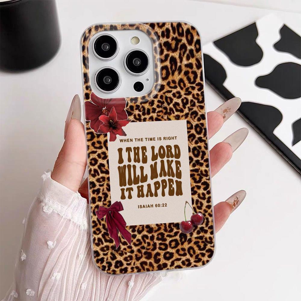 Силиконовый чехол для телефона для iPhone 17 17Air Чехол iPhone 13 11 14 12 15 16 Pro Max Дикий Леопардовый Логотип Матовый Ударопрочный Мягкий Чехол