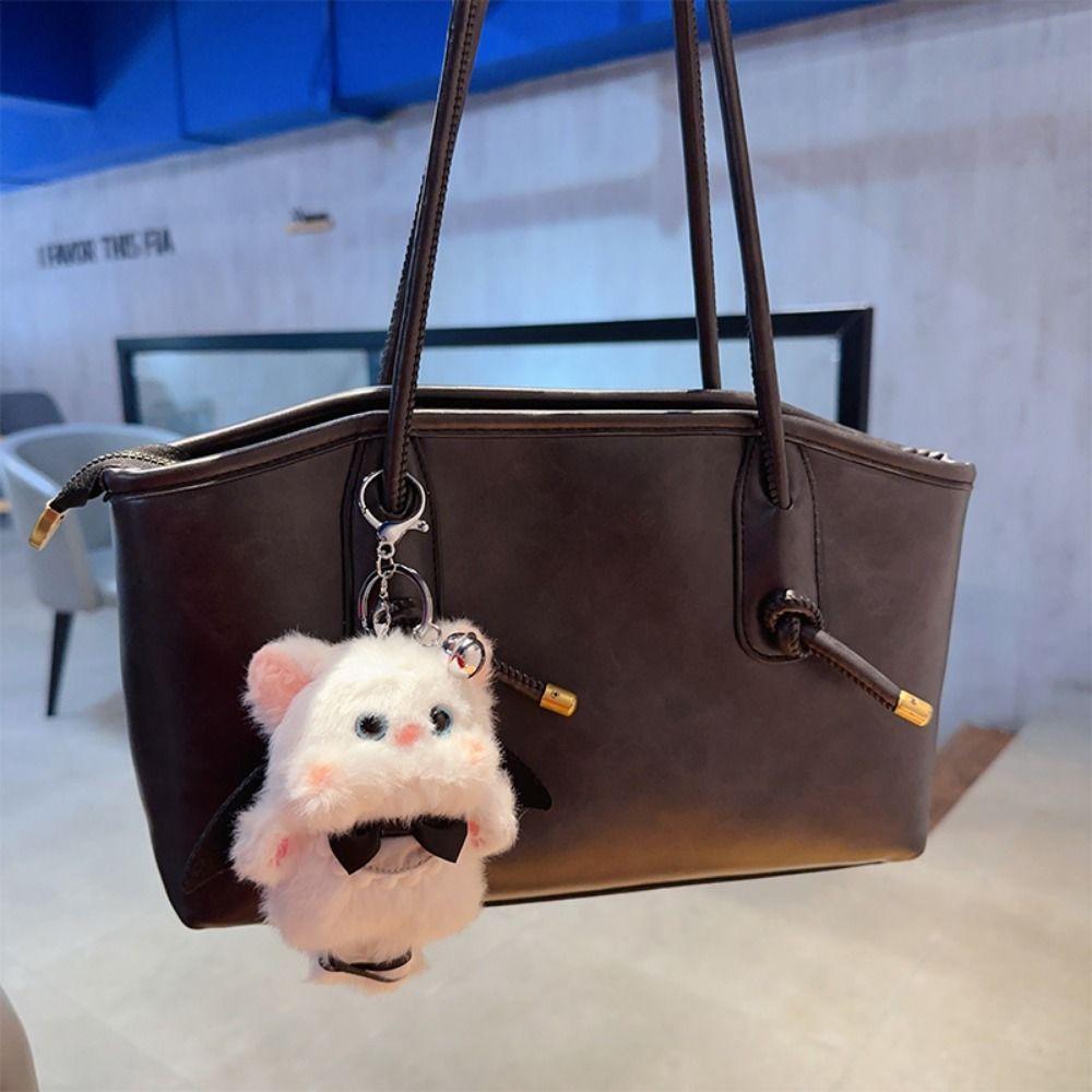 Cute Cartoon Cat Plush Doll Toy Fluffy Mini Plush Keychain Kawaii KeyChain Plushie Plush Pendant