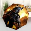 1 шт. Автоматический складной зонт Lego Batman, ветрозащитная конструкция с 8 спицами, легкий дорожный зонт для женщин/мужчин 42