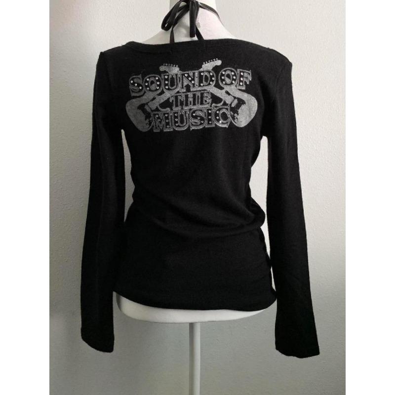 Осенняя новинка с принтом в виде О-образного выреза и символикой меньшинства. Футболка American Vintage. Свободный укороченный топ Y2K Fairy. Шикарная рубашка с завязками на шее и вставками.