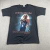 Винтажная футболка Whitesnake 1987 Concert Tour, одинарный шов, размер S, черная, сделано в США