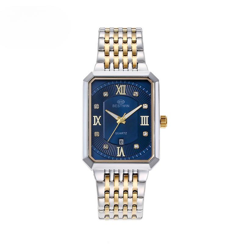 Simple Square Calendar Watch Highend Quartz Watch