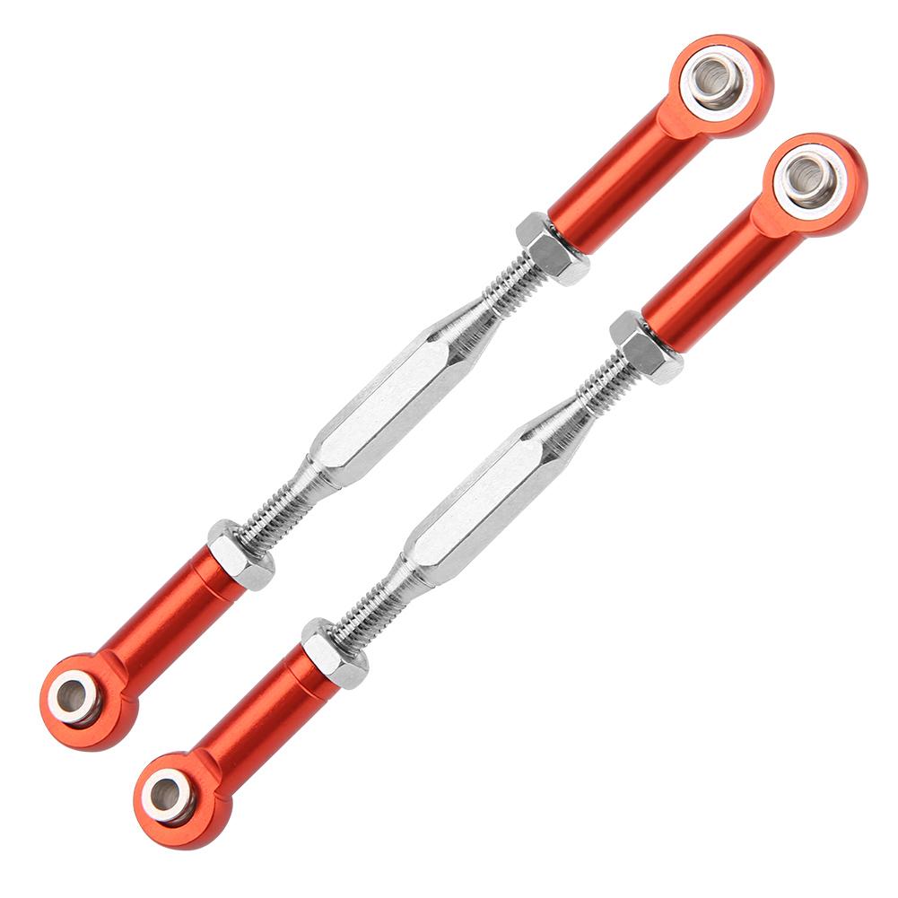Рулевые тяги из алюминиевого сплава для радиоуправляемого грузовика Traxxas Slash масштаба 1/10 (красный)