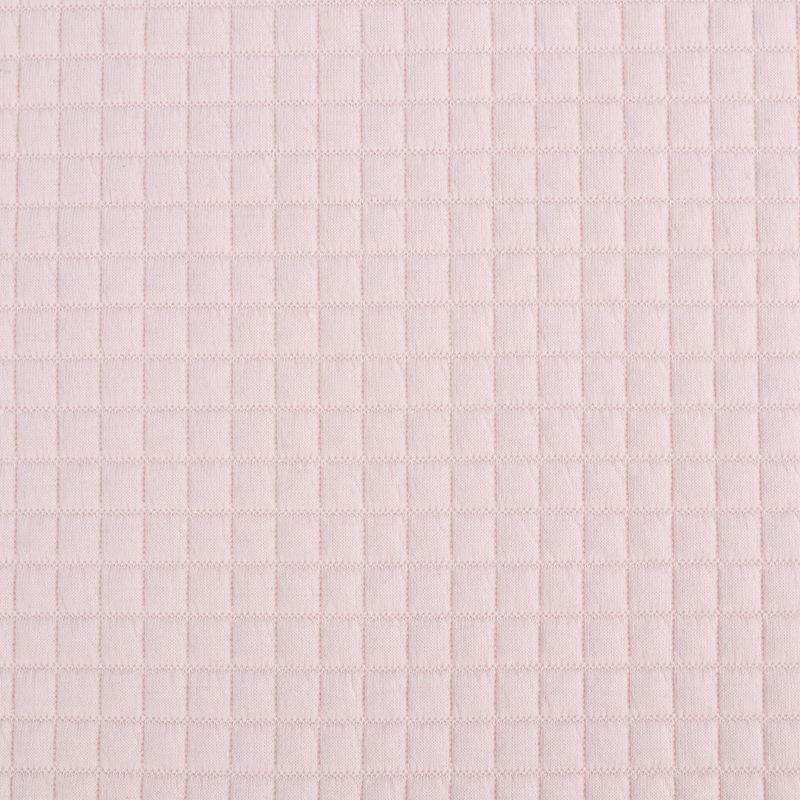 Square Grid Air Layer Jacket: Wire-Padded Polyester-Ammonia Fabric for Casual Home Wear.