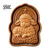 Fondant Decorating Tools Christmas Mini Pie Mold, Festive Faith Inspired Dough Press And Cookie Makers Cutter, Religious Stamp for Seasonal