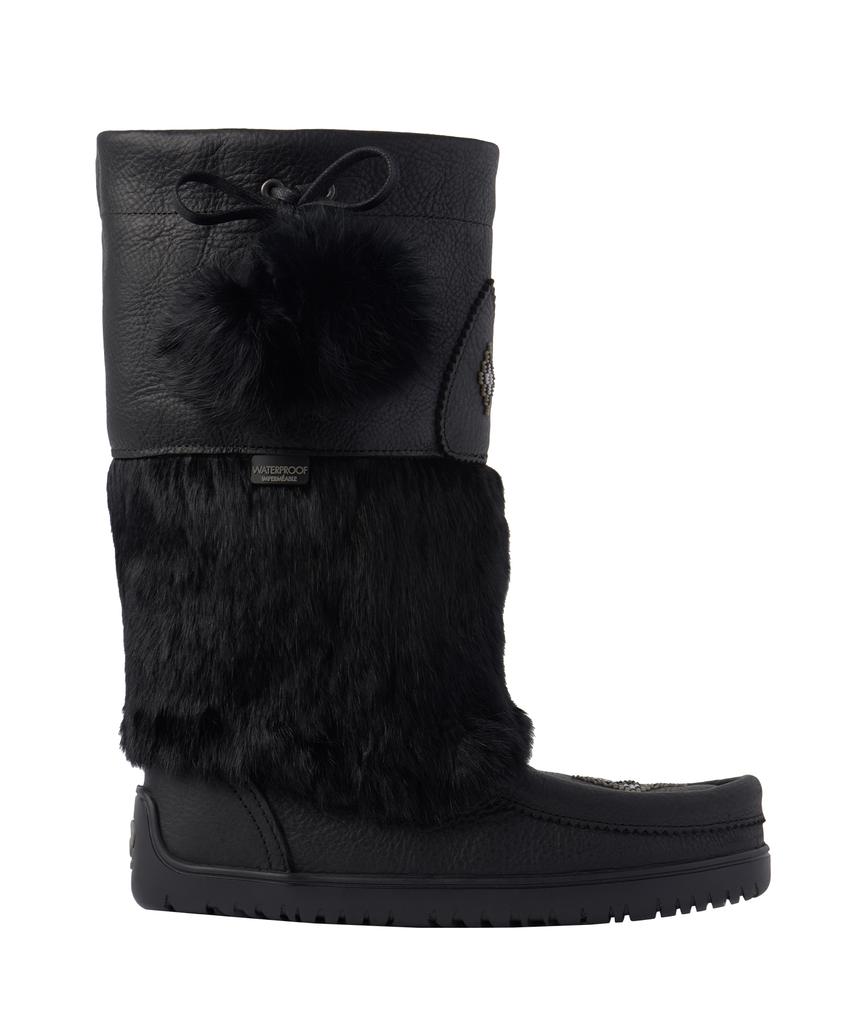 Manitobah Wool Grain Mook Look_Black