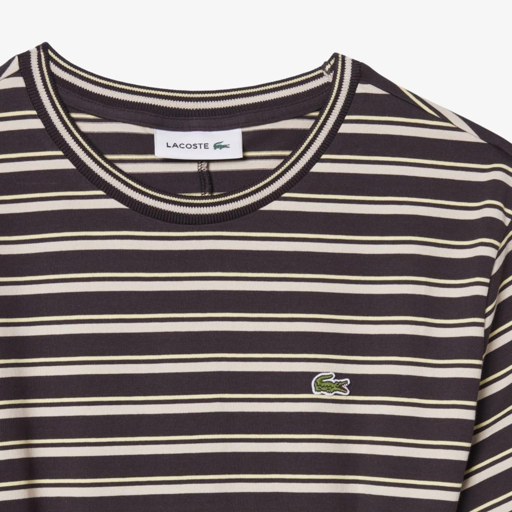 [Lacoste] Women's Multi-Stripe T-Shirt Dress EF0263-56G4BV