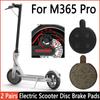2 пары дисковых тормозных колодок для электросамоката Xiaomi M365 Pro Kick Scooter, запасные части, фрикционные пластины, аксессуары