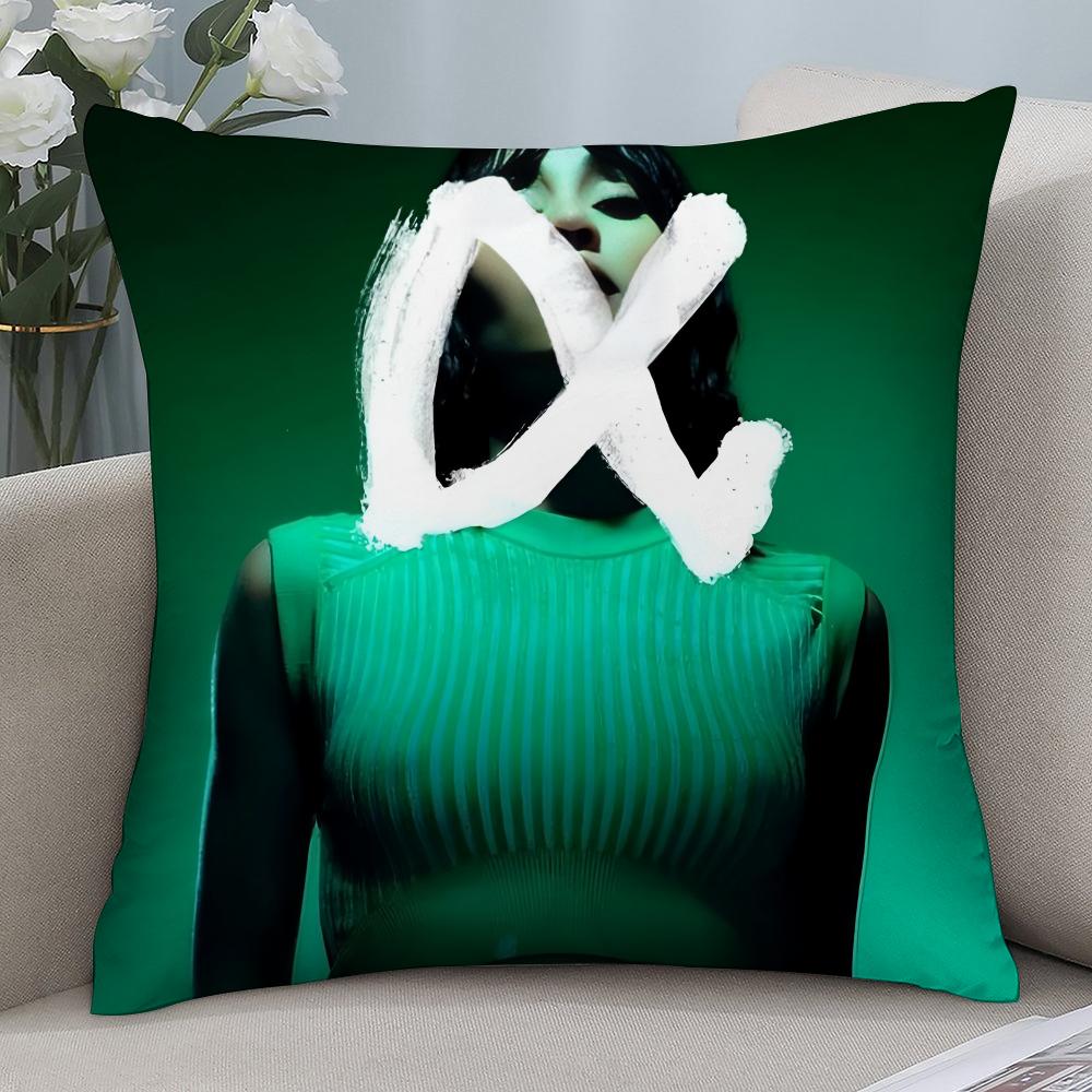 Певица A-Aitana Наволочка Alpha Короткий плюш Наволочки Декоративные для дивана Подарок Домашний Двусторонняя печать Наволочка