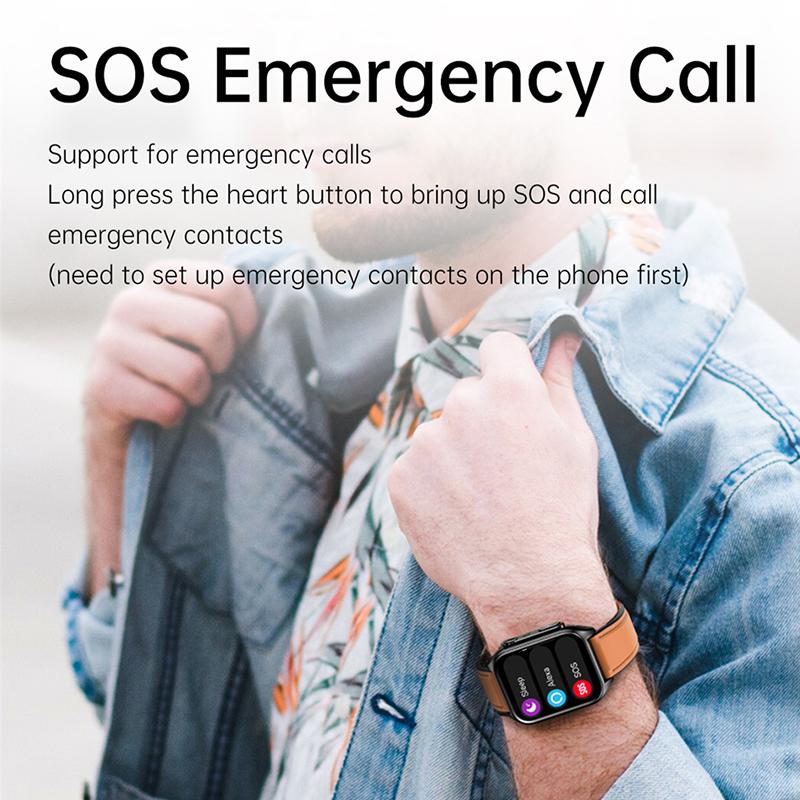 2024 Новый голосовой помощник Bluetooth Вызов кислорода в крови ЭКГ+ПГГ Смарт-часы для мужчин Артериальное давление Кислород Температура тела Смарт-часы