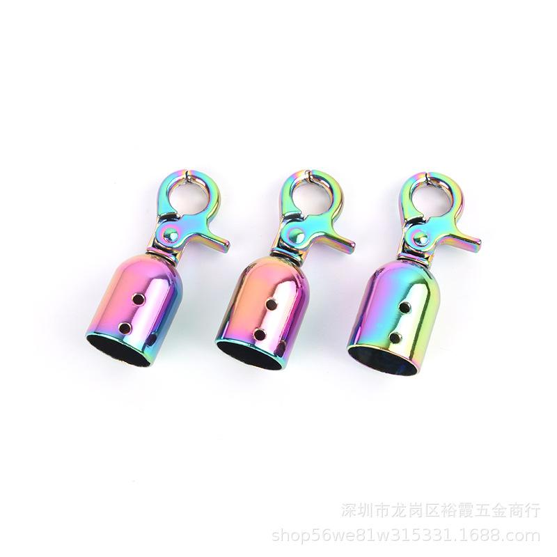 Colorful 16x50mm High-Grade Metal Bell Pendant for Backpack Straps