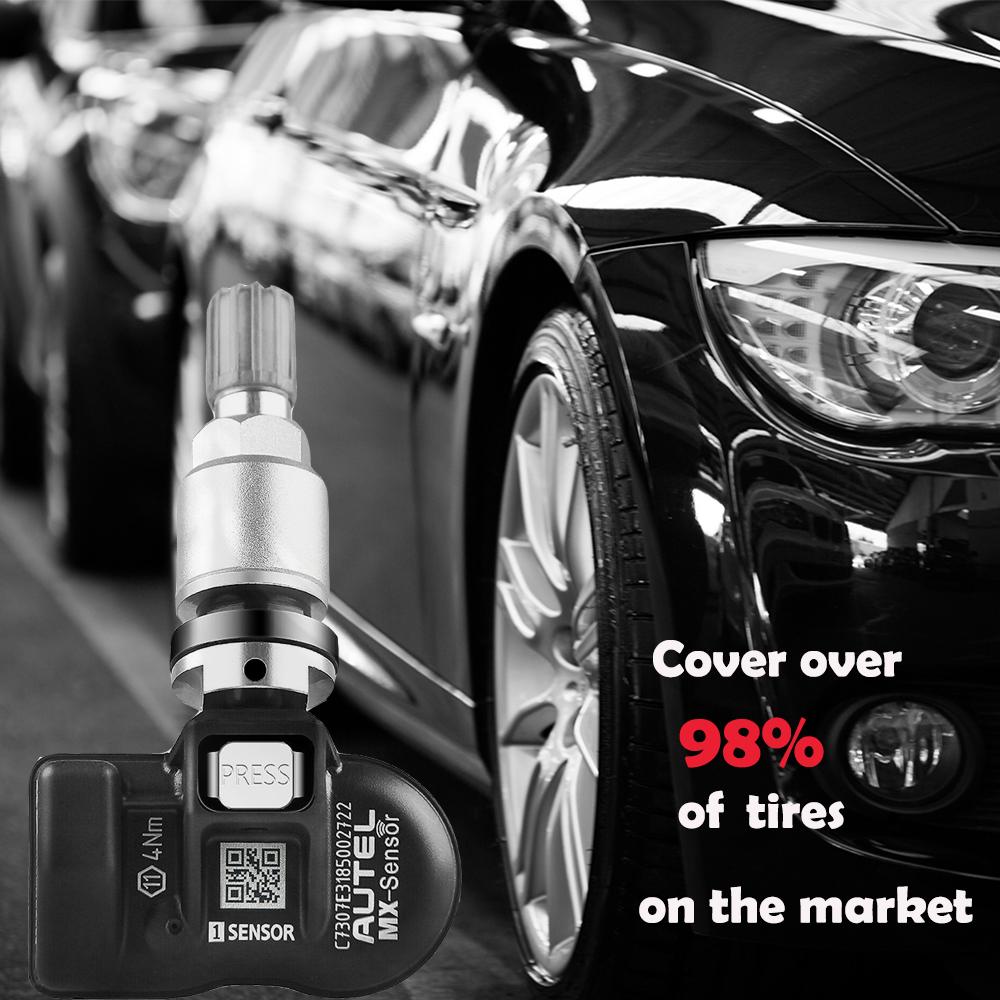 Autel MX Sensor 433 МГц + 315 МГц 2-в-1 Mx-Sensor TPMS Инструмент для ремонта шин Автомобильный аксессуар Для MaxiTPMS TS501 TS508