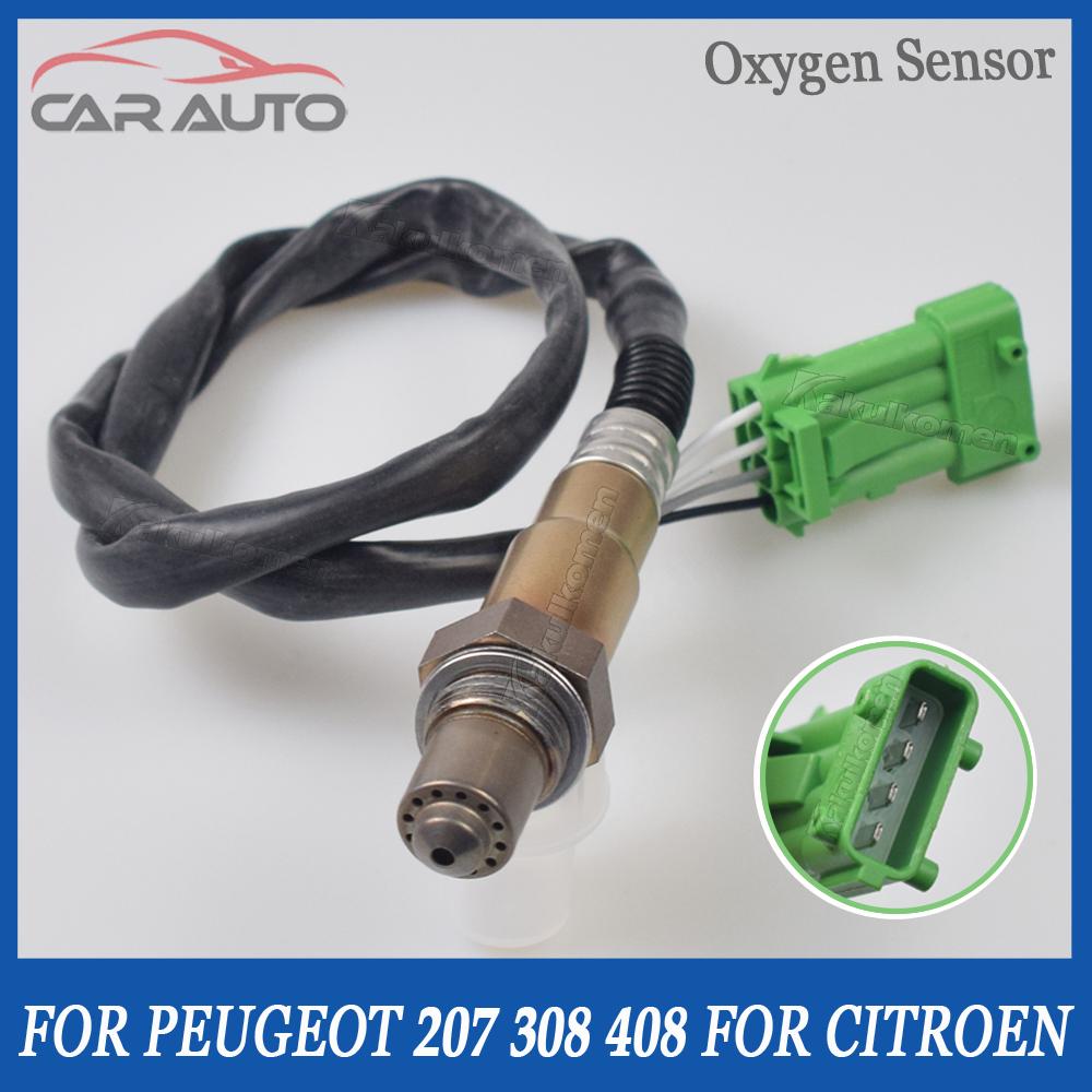 0258010081 Кислородный датчик (лямбда-зонд) для Peugeot 207 308 408 5008 508 RCZ 1.4л 1.6л Код двигателя EP3 EP6 EP6DT CITROEN 1618HC 1618.HC
