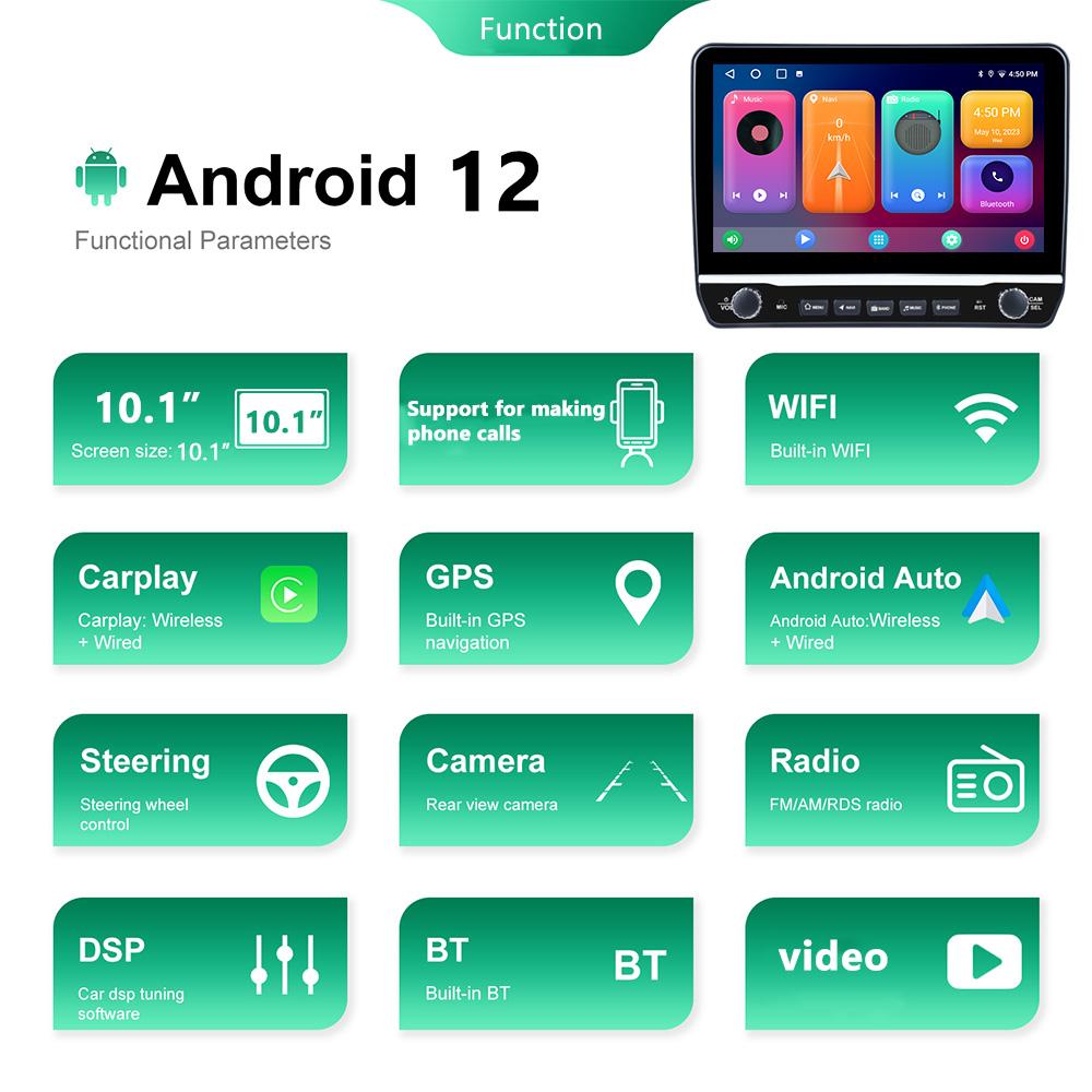 Android For Mitsubishi COLT PLUS 2007-2012  Car Radio Carplay Navigation GPS Stereo Auto Screen Bluetooth Multimedia Player