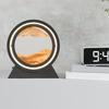 Yousheng Moving Sand Art Настольная лампа Quicksand Picture 3D Deep Sea Sandscape in Motion Flowing Sand Painting LED Light Home Office Desktop Decoration