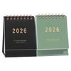 Настольный календарь 2025-2026 мини-календарь маленький настольный календарь креативный календарь на спирали планер настольное украшение офисные канцелярские товары