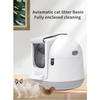 Ультра-тихий Интеллектуальный Автоматический Закрытый Туалет Индукционная Очистка Дезодорант Кошачий Туалет Автоматический Лоток для Кошачьего Наполнителя Большой Новый