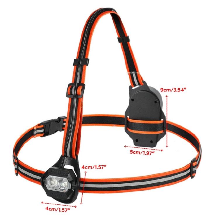 Регулируемые 3 режима освещения Налобные фонари Фонари для ходьбы Перезаряжаемые от USB