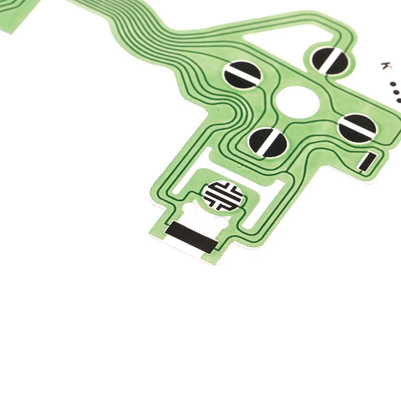 Сменные кнопки Ленточная печатная плата для контроллера PS4 Dualshock 4 Pro Slim Проводящая пленка Гибкий кабель клавиатуры PCB