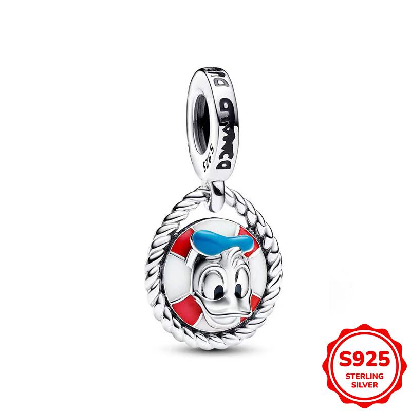 Charms Silver 925 Pendant Beads Fits 3mm Bracelet Bangle Necklace For Women Luxury DIY Jewelry Making Fine Gifts