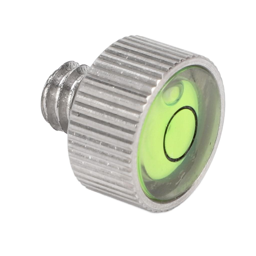 Small Bubble Level for 1 4 Inch Thread Mount Stainless Steel Camera Bubble Spirit Level for DSLR Mirrorless Camera Cage