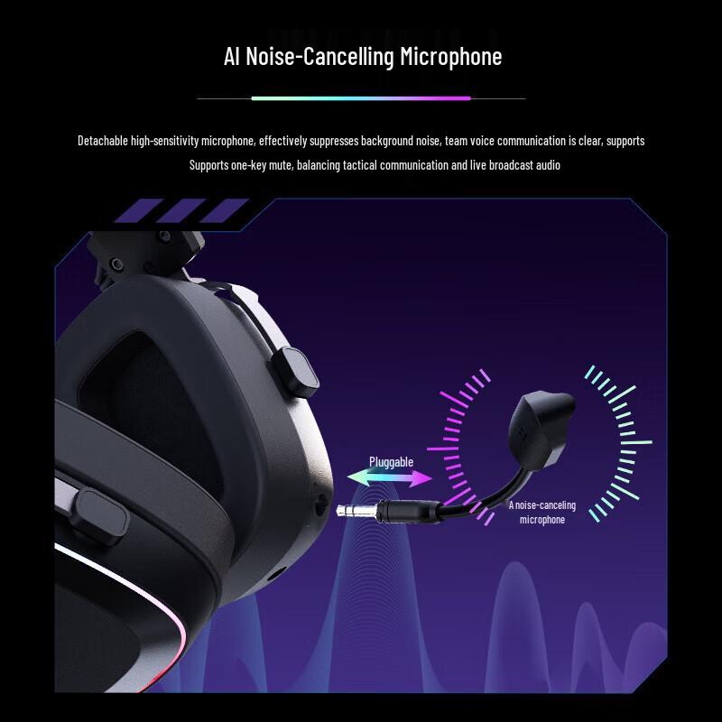 Lenovo GH10 4-Mode 7.1 Surround Gaming Headset
