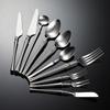 Набор столовых приборов в западном стиле из нержавеющей стали 304 с ножом, вилкой и ложкой разного размера для гостиничного подарка
